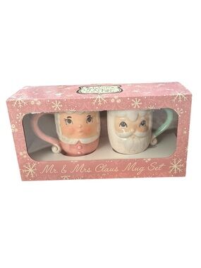 JOHANNA PARKER➕Mr & Mrs Claus Mug Set